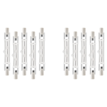 10 stuks R7S 118mm 300W 230V, R7S halogeen lineaire lamp, dimbaar