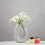 40 Pcs Artificial White Calla Lily Flowers with Soft Latex Materials f 4