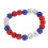 Collana e bracciale baseball Blu scuro/Rosso60cm/23.6in 9
