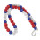 Collier de baseball 49 perles 50cm/19.7in Multicolore 14