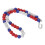 Collier de baseball 49 perles 50cm/19.7in Multicolore 9