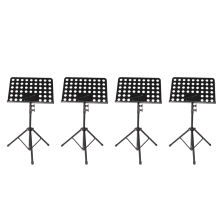 4x Metalen Muziekstandaard Afneembare Muziekinstrumenten voor Piano Viool G