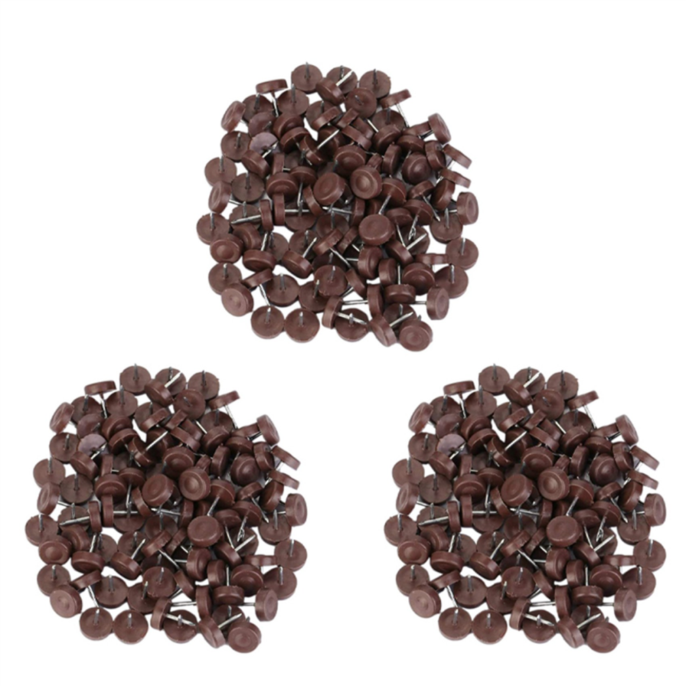 300 Pcs Chair Table Furniture Leg Bottom Feet Plastic Pads Glides Skid 4851780699757