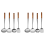 2X Long Handle Stainless Steel Wok Spatula Kitchen Slotted Turner Rice 2