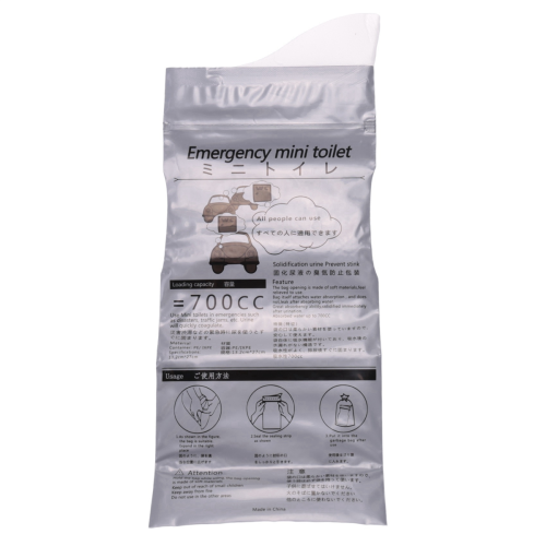48Pcs Einweg Tragbare Notfall 700 Ml Urin Beutel, Toiletten Urinal V 2