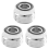 3X Din naar Yoke Insert Tankklep Adapter Converter Scuba Diving O-ring 2