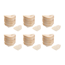 300X Fingerfood - Schalen, "Boot" Biologisch afbreekbaar Hout 11 cm x 6,5