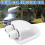 2X Double Wire Entry Gland Box Solar Panel Roof Cable Motorhome Hole R 4