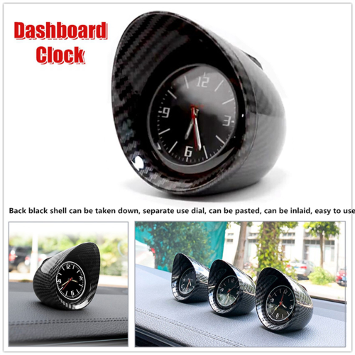 3x elektronische auto SUV interieur dashboard klok console decor achtergrondverlichting 2