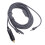 16 Fuß 18 AWG Sat Zigarettenanzünderkabel Grau DC12-24V 16