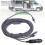 16 Fuß 18 AWG Sat Zigarettenanzünderkabel Grau DC12-24V 3