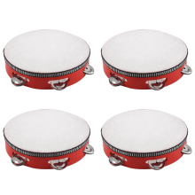 4 stuks 8 inch muzikale tamboerijn tamboerijn ronde percussie cadeau voor