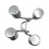 Alloy Hosenbundversteller - Klein, Silber 8