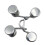 Alloy Hosenbundversteller - Klein, Silber 1