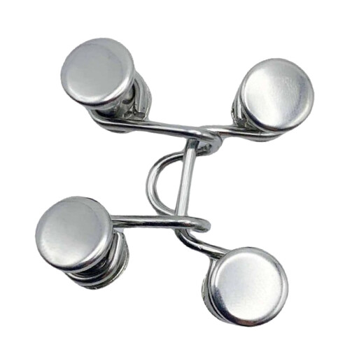 Alloy Hosenbundversteller - Klein, Silber
