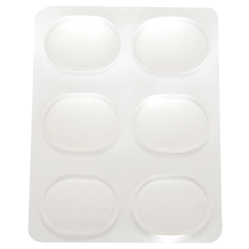 90 Pieces Drum Damper Gel Pads Silicone Drums for Tone Control-Clear 2