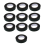 10X Black Super Strong Permanent Double Sided Self Adhesive Foam Car T 2