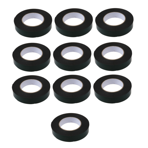 10X Black Super Strong Permanent Double Sided Self Adhesive Foam Car T 1