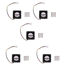 5X for Nano Cooling Fan 5V, 4PIN Reverse-Proof,PWM Speed Adjustment, S