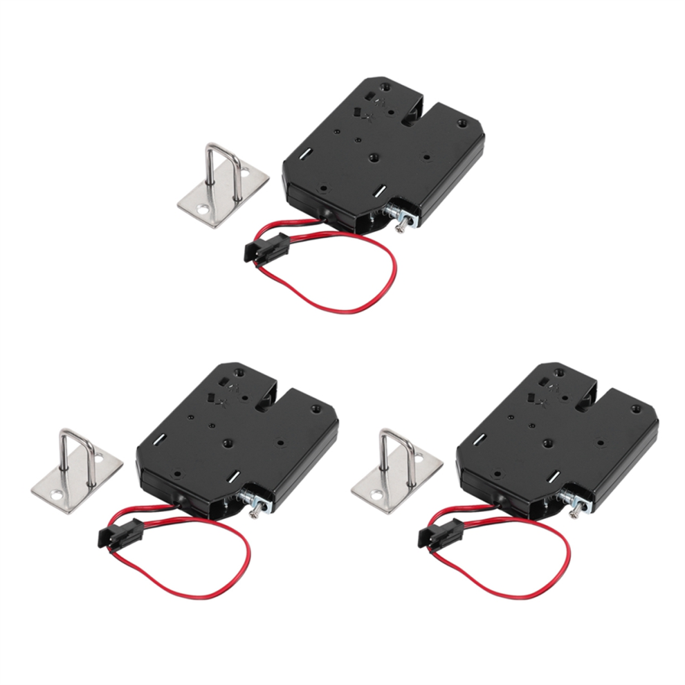 3X 12V 2A Electric Magnetic Lock 150Kg/330Lb Fail Safe Holding Force E 4851780603853