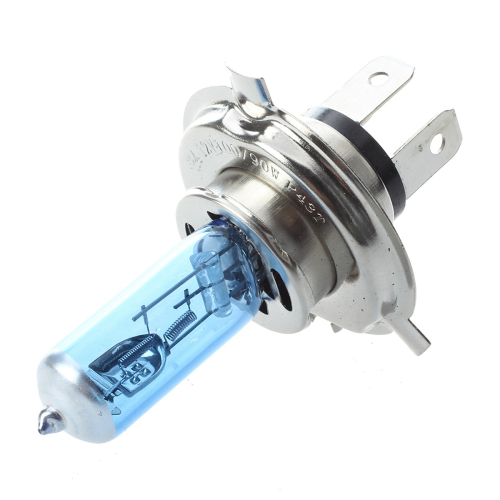 20 Lampadine Alogene Fari Auto H4 Luce Bianca 100W 12V 2