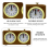 3X Mechanical Chess Clock Analog for Game Timer Official Clocks No Bat 6