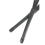 ζεύγη πινέλων Jazz Drum, ανασυρόμενα sticks, 32 cm, μαύρα 9