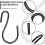 600Pcs 1-Inch Mini S-Shaped Hook, Small Metal Decorative for Crafts(Bl 4