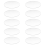 10X Transparent 3mm Thick Mirror Acrylic Round Disc Diameter:85mm 2