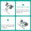 2Pcs Spring Loaded Door Easy Lock Stop Catch Release Clamp Double Roll 6