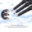 Bâton de marche pour enfants 55–90 cm, aluminium pliable 9