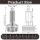 4X Hand Retractable Spring Plunger with Knurled Handle Lock-Out M6 Typ 3