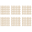 144Pcs 12.7cm Mini Wooden Display Stands, Easels, Table Top Suitable f 1