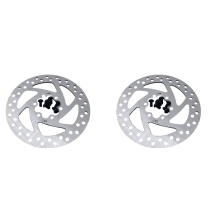 Lot de 2 disques de frein en acier de 140 mm pour scooter électrique de 10 pouces