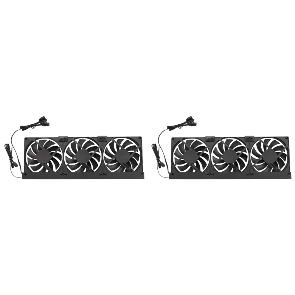 2X Universal Gpu Cooling Fan 3X90mm Argb Sync Lighting 5V Addressable 4851780608988