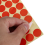 6set 19mm Circles Round Code Stickers Self Adhesive Sticky Labels Red 10