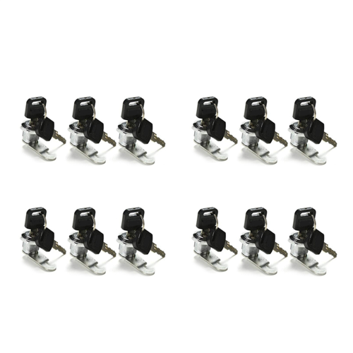 Mailbox Lock, 12 Pack Cam Lock for Cabinet Letter Box Locker Drawer Do