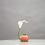 60 Pcs Artificial White Calla Lily Flowers with Soft Latex Materials f 5