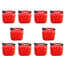 10X 5L Car Tank Can Spare Plastic Petrol Gas Container Anti-Static Car