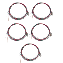 Set da 30 corde colorate arcobaleno per chitarra acustica