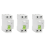 Interruttore differenziale differenziale 3X AC 2P 6KA RCCB RCD 230V 1