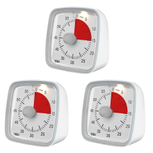 3X 60-Minute Timer, Classroom Countdown Timer for Kids and Adults, Tim