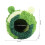 Casa-nido per pappagallo M Verde velluto/plastica/metallo 2