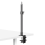 2X C Trépied Pince Support de Bureau Support d'Éclairage avec Rotule 1/4" Table Fi 6