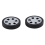 2 Set 55X12mm Luggage Wheels Replacement Wear Resistant PU Caster Suit 8