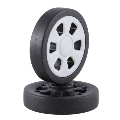 2 Set 55X12mm Luggage Wheels Replacement Wear Resistant PU Caster Suit