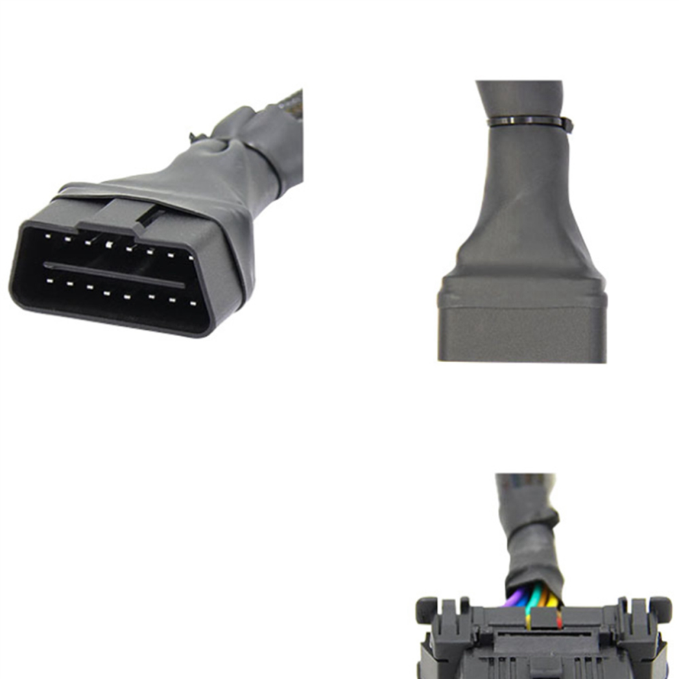 Obd2 Splitter 16 Pin Obd Ii Extension 1X Male And Female Cable Adapter 4851780613371