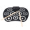 Kit di batteria elettronica pieghevole, 9 pad, USB portatile 16