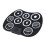 Kit di batteria elettronica pieghevole, 9 pad, USB portatile 11