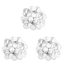 Metal Rim Tags Key Round Paper with Rings for Car Keys and Door (150Pc